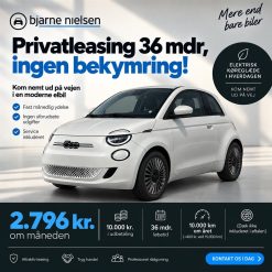 Alternative view of Fiat 500e EL La Prima By Bocelli 118HK 3d Aut.